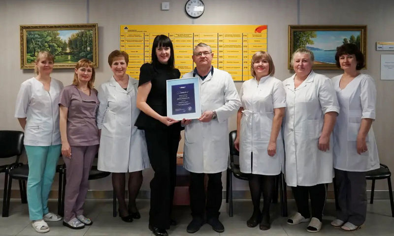 Здравпункт Центра корпоративной медицины Клиник СамГМУ на территории Куйбышевского НПЗ стал победителем премии Клиника года-2026