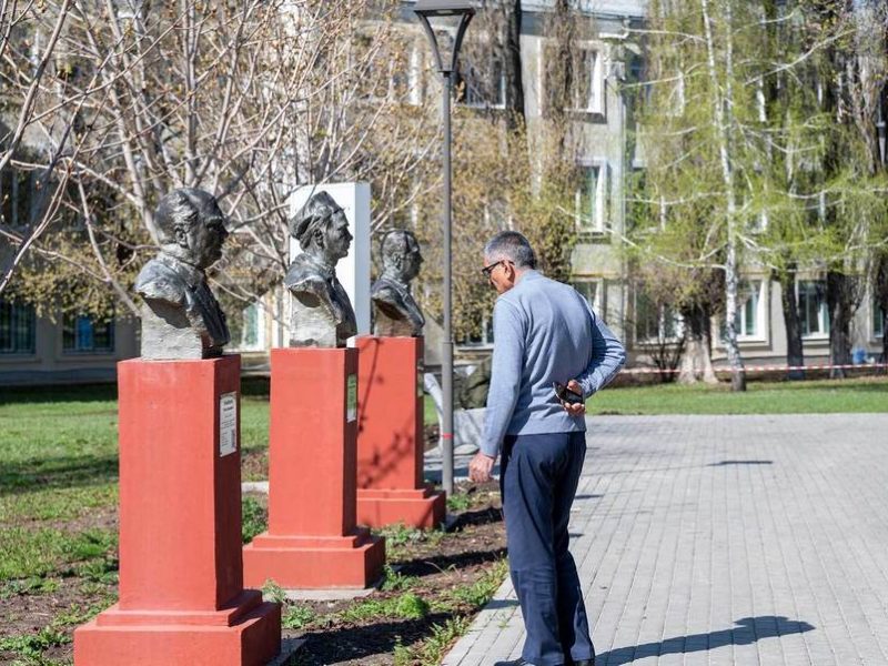 Начался второй этап строительства Аллеи памяти выдающихся самарских врачей на территории Клиник СамГМУ